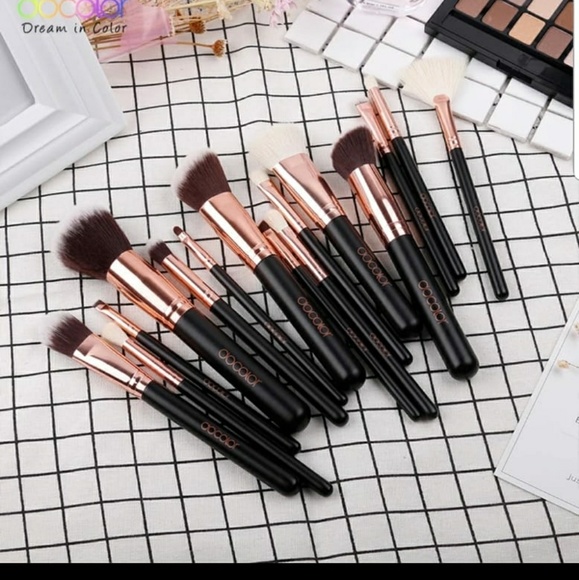 15pcs Make up brushes set High Quality  Synthetic - Picture 2 of 3